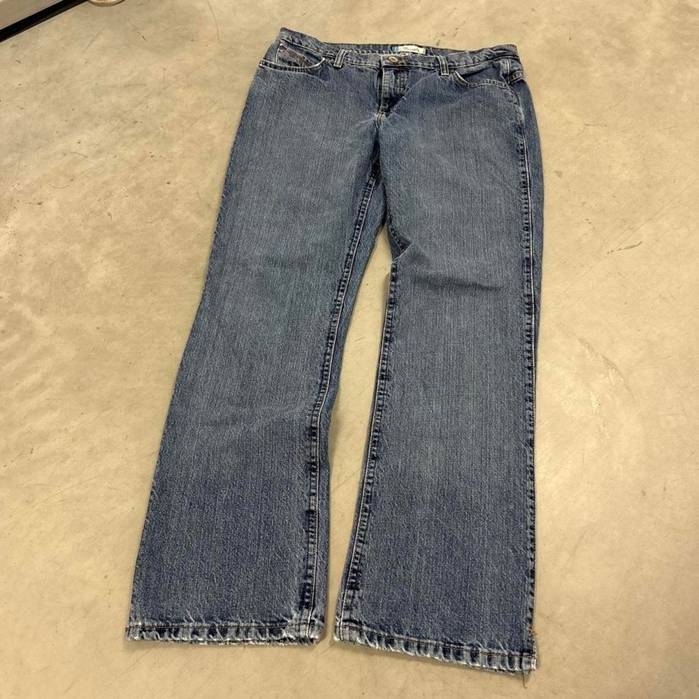 Y2K Wrangler Grunge Style Light Wash Relaxed Wide Leg Jeans